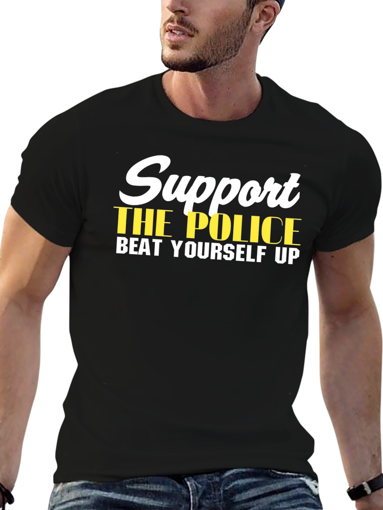 Support the Police Humor T-Shirt