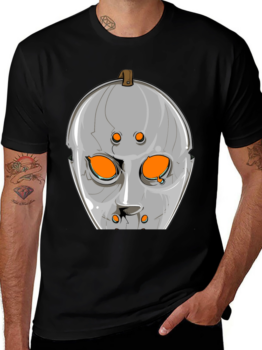 Halloween Hockey Mask T-Shirt