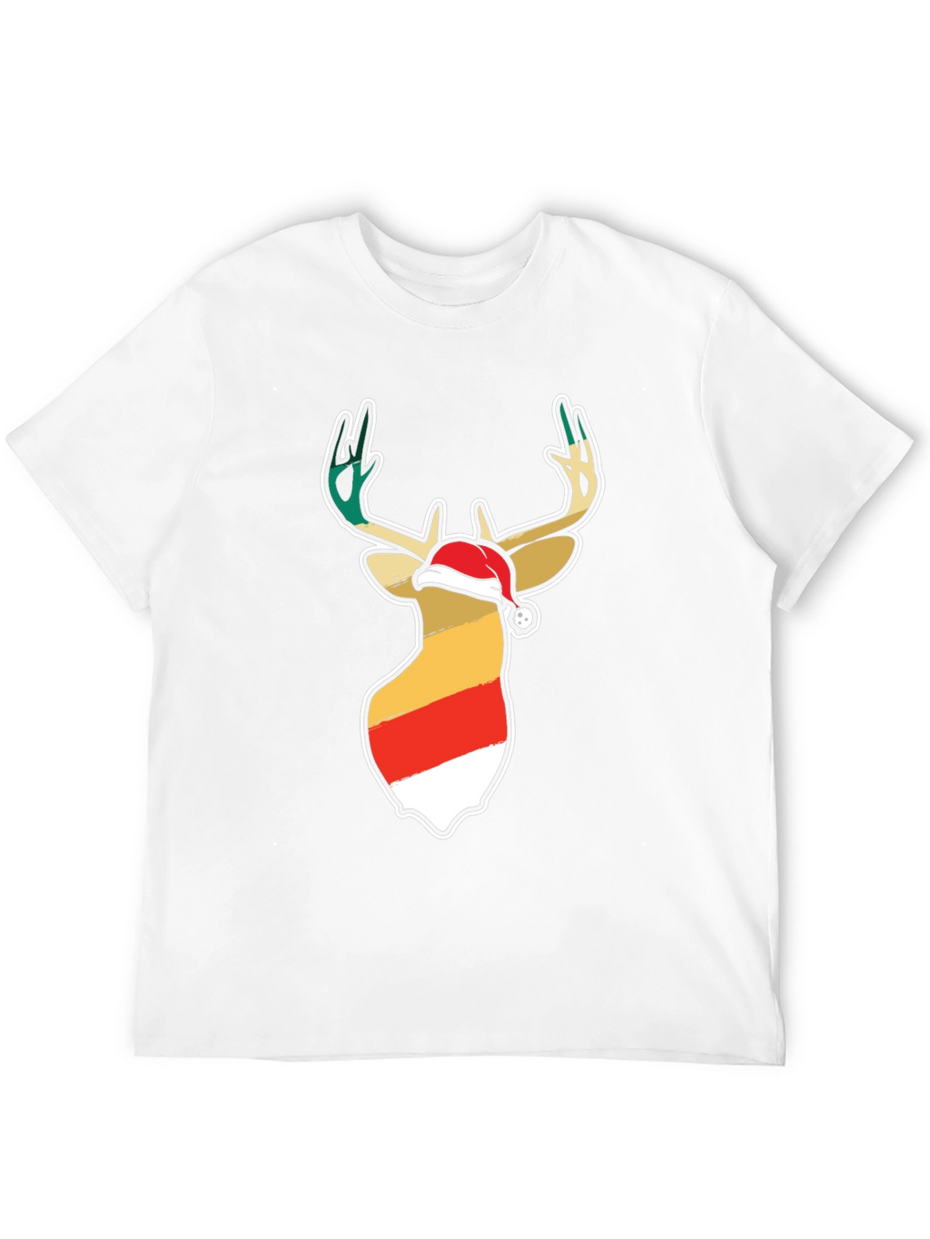 Festive Deer Christmas T-Shirt
