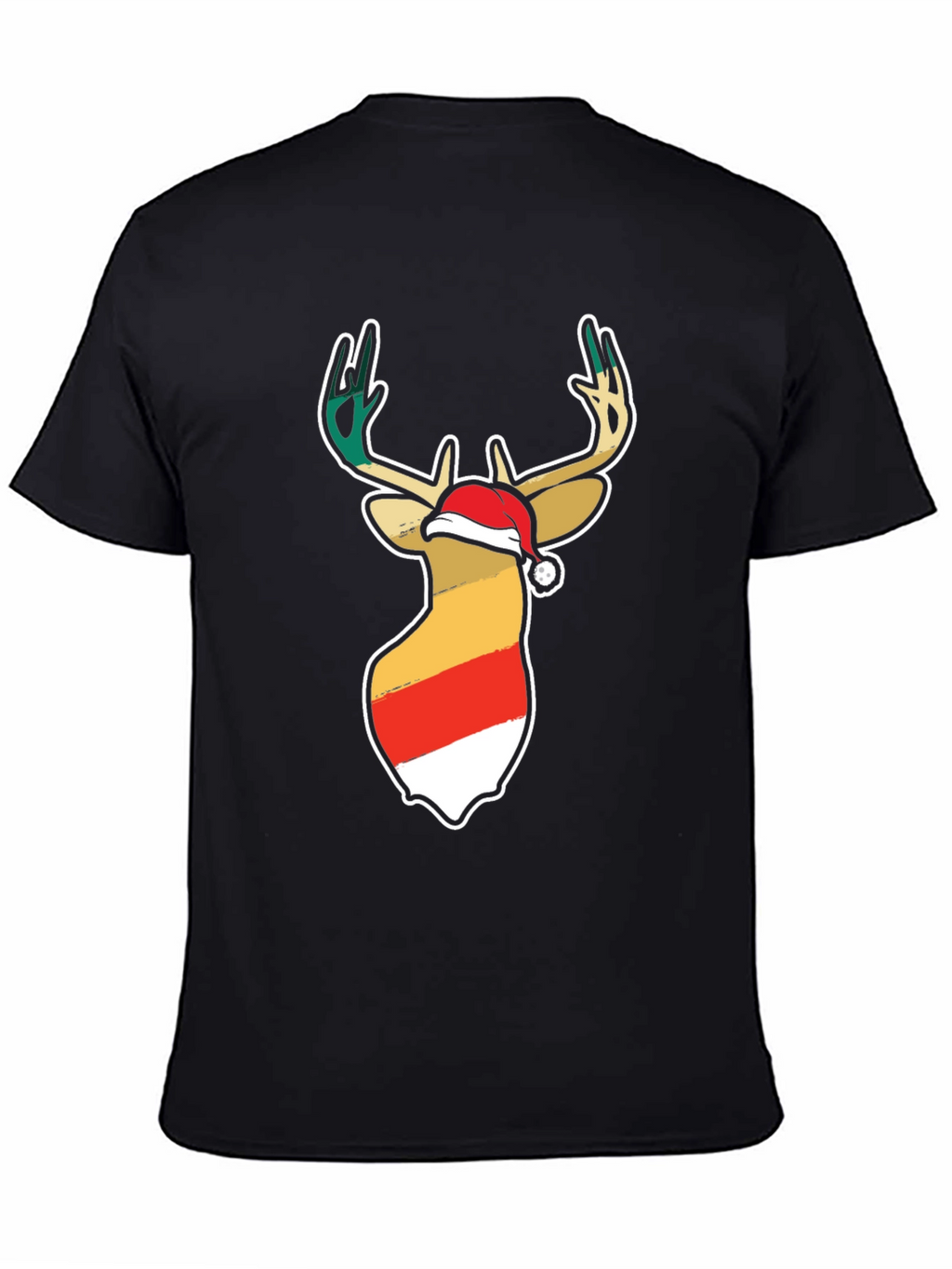 Festive Deer Christmas T-Shirt