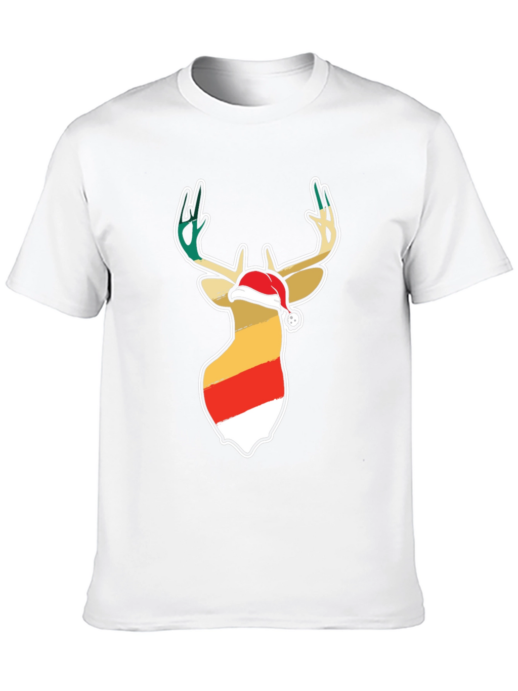Festive Deer Christmas T-Shirt