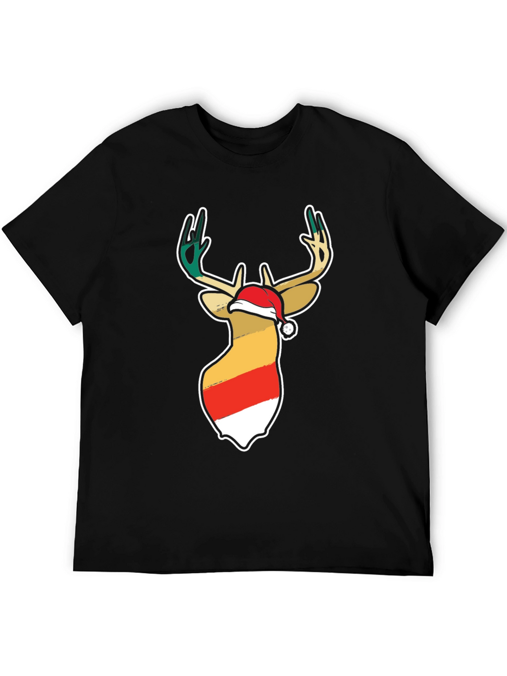 Festive Deer Christmas T-Shirt