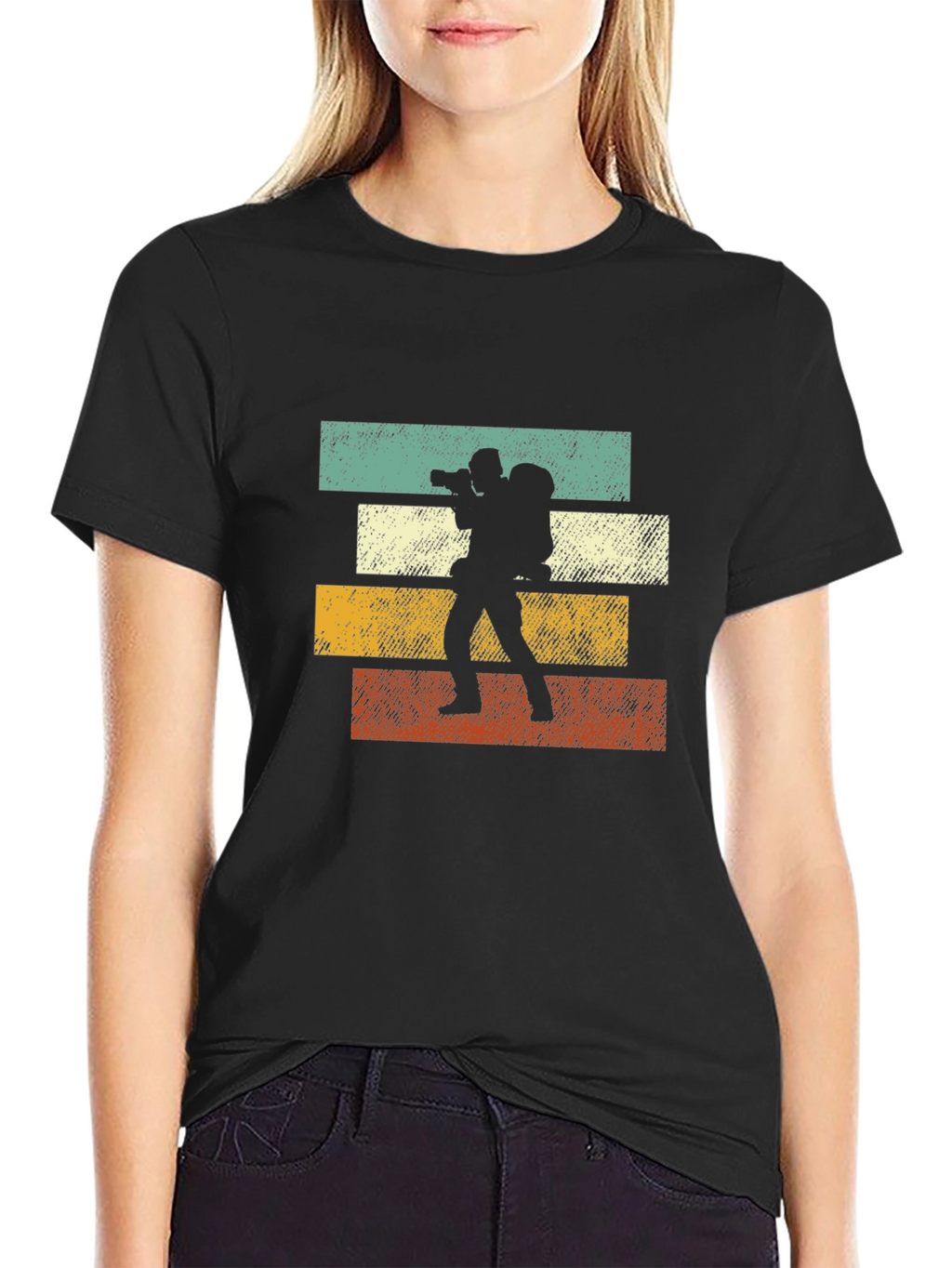 Retro Photographer Graphic T-Shirt