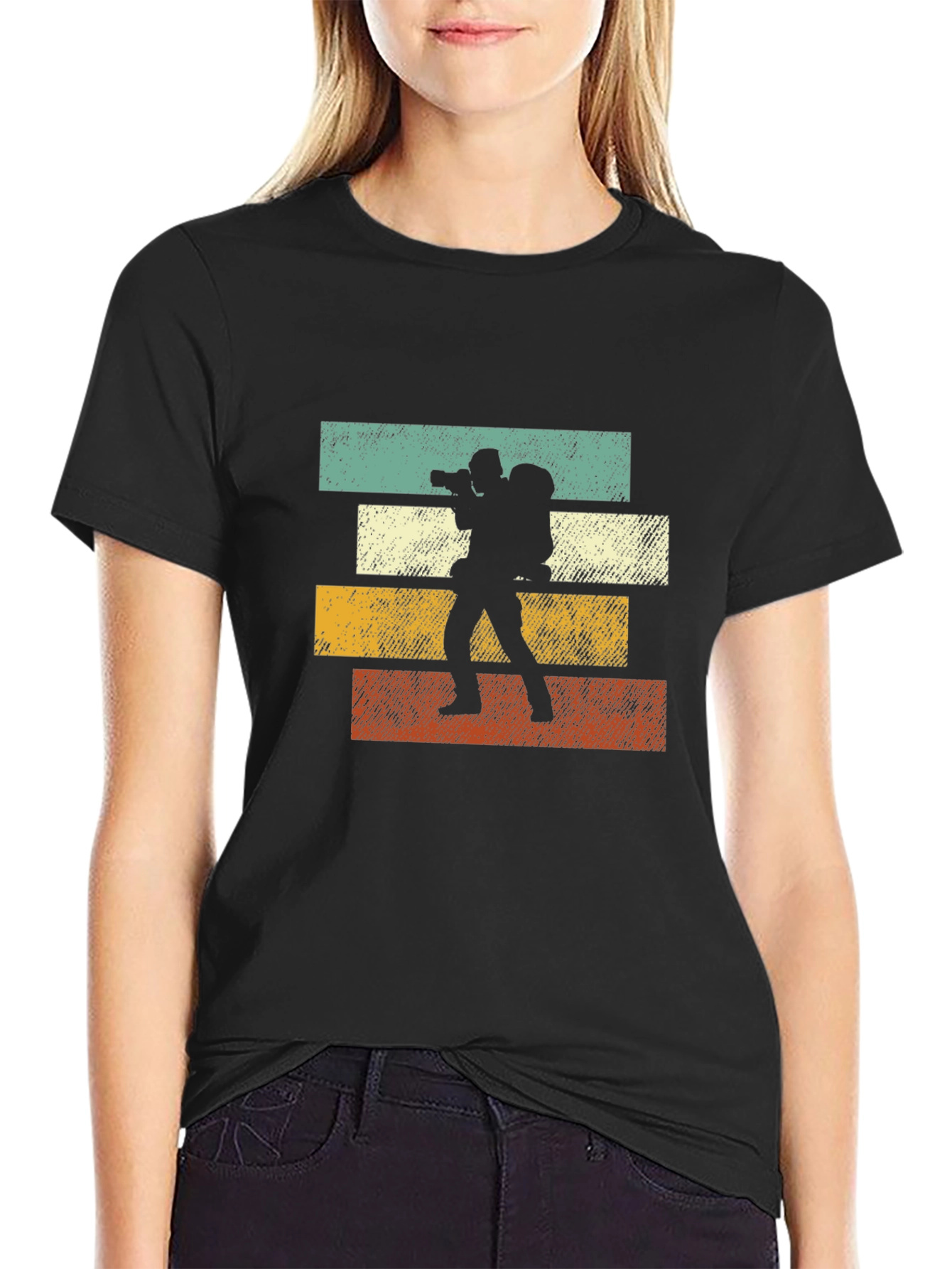 Retro Photographer Graphic T-Shirt
