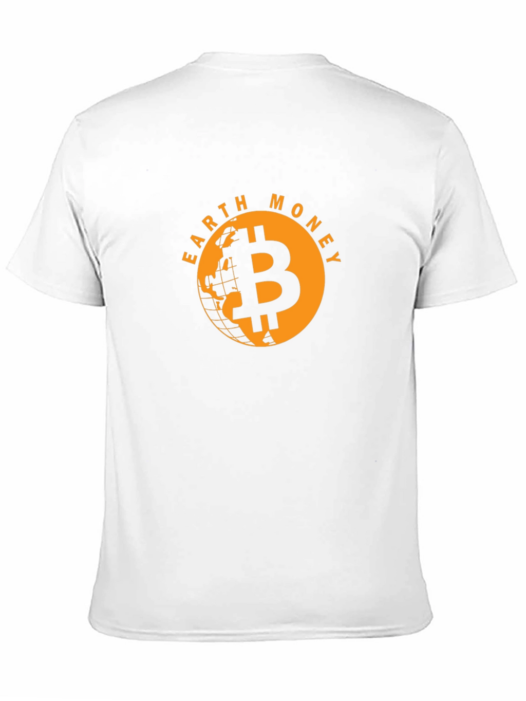 Earth Money Bitcoin T-Shirt - Black