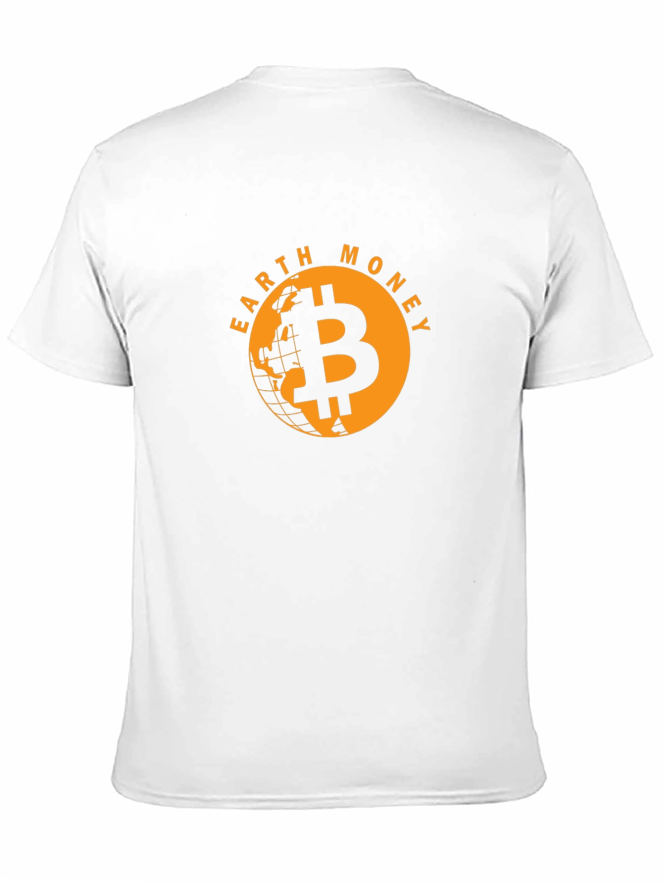 Earth Money Bitcoin T-Shirt - Black