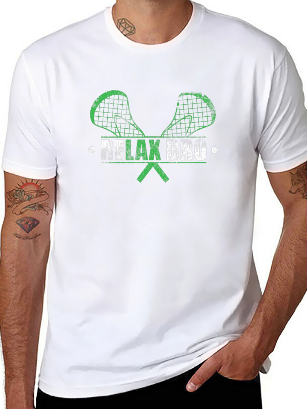 Relax Bru Lacrosse Graphic Tee