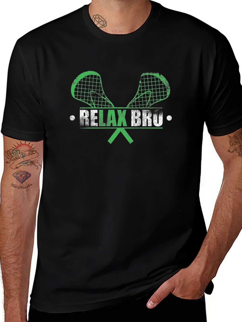 Relax Bru Lacrosse Graphic Tee