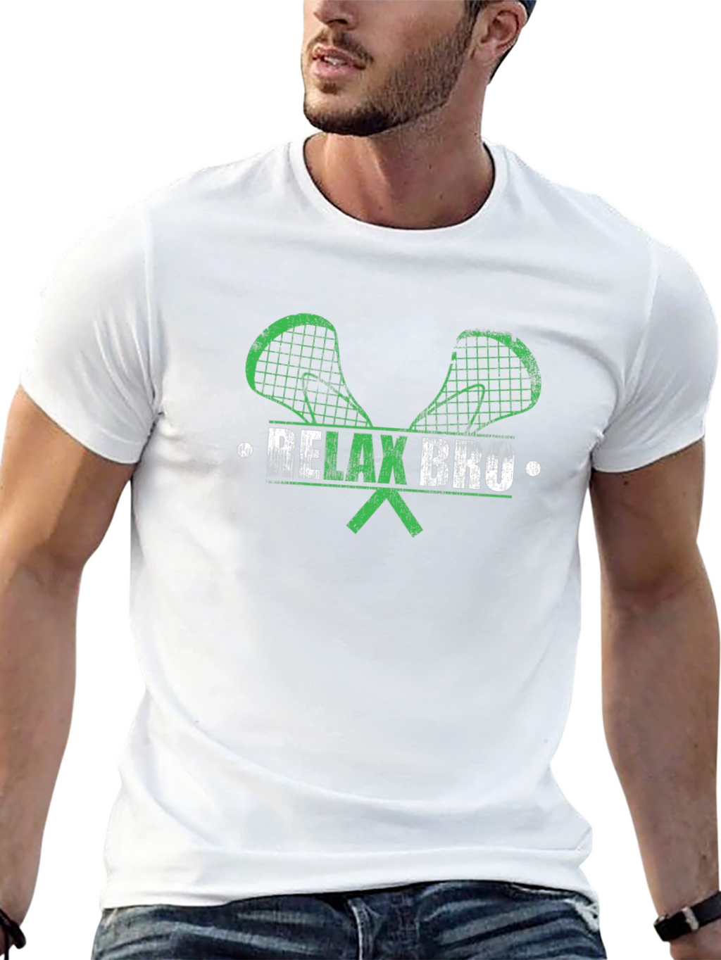 Relax Bru Lacrosse Graphic Tee