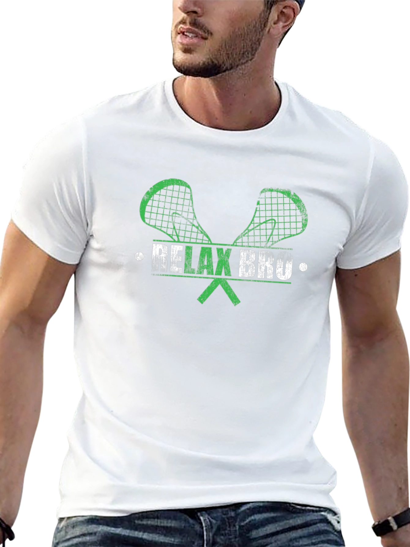 Relax Bru Lacrosse Graphic Tee