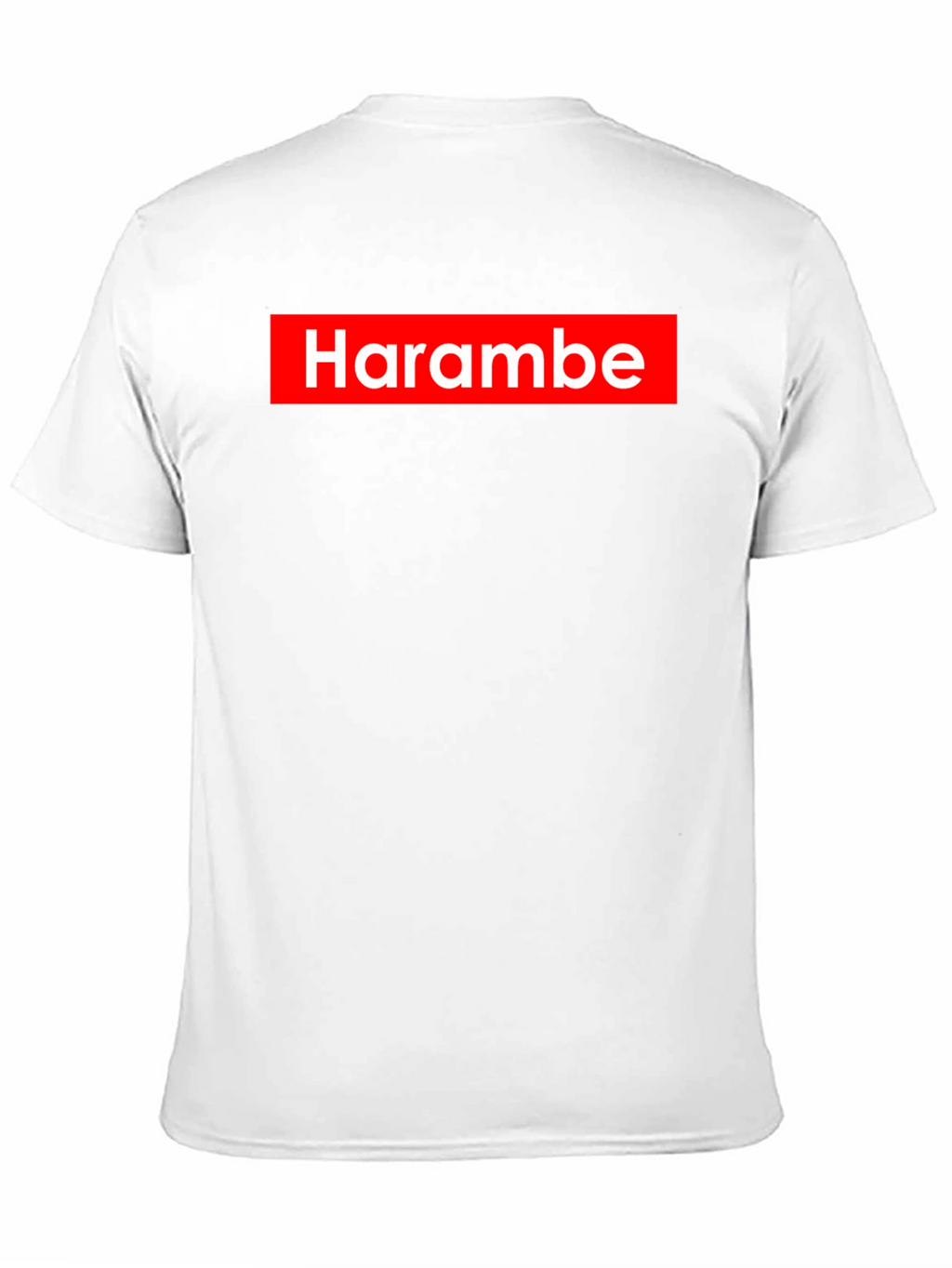 Harambe Graphic Print T-Shirt - Supreme Style