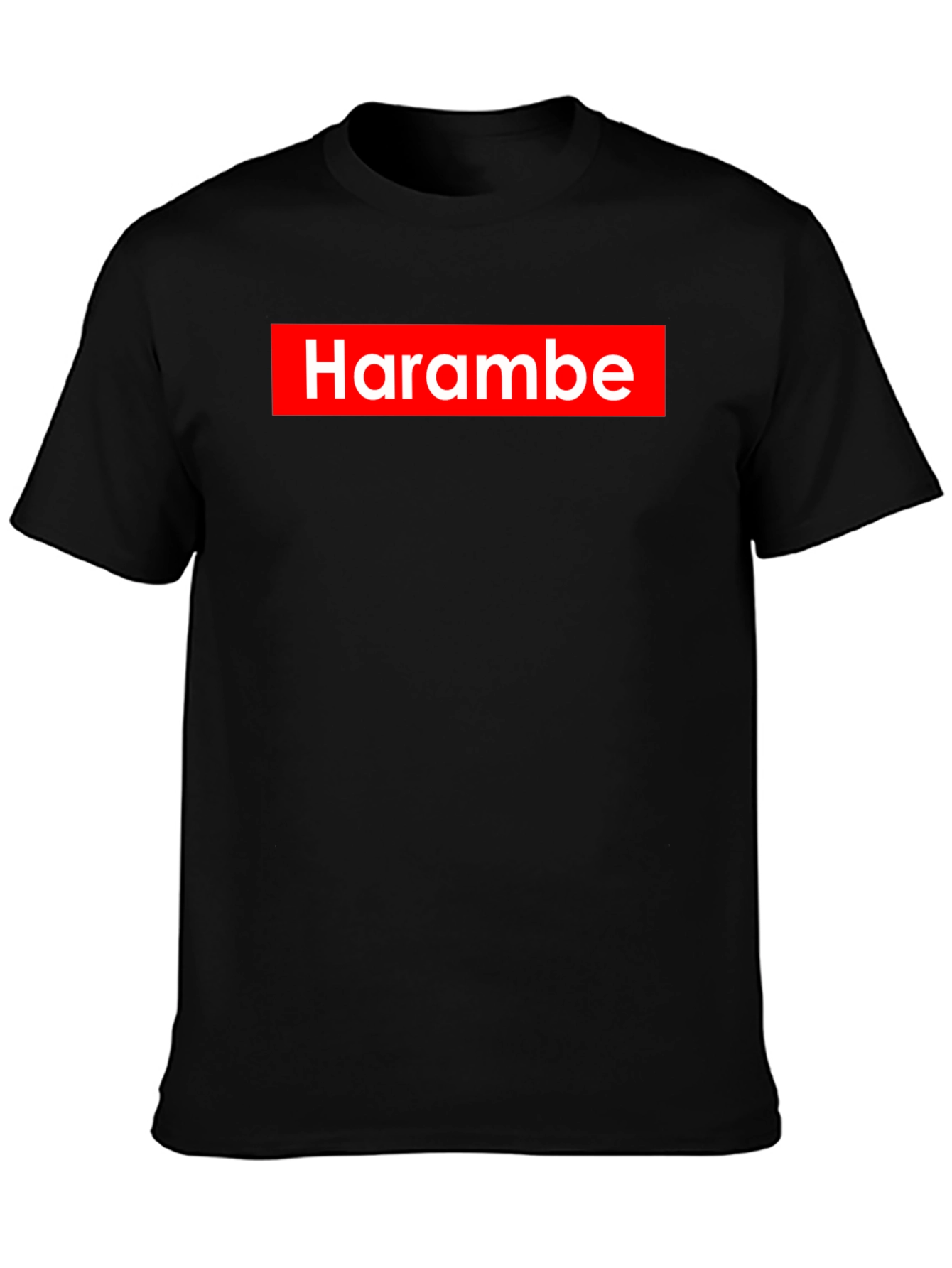 Harambe Graphic Print T-Shirt - Supreme Style