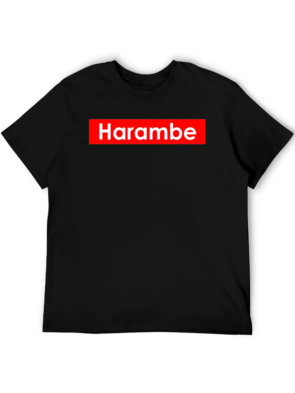 Harambe Graphic Print T-Shirt - Supreme Style