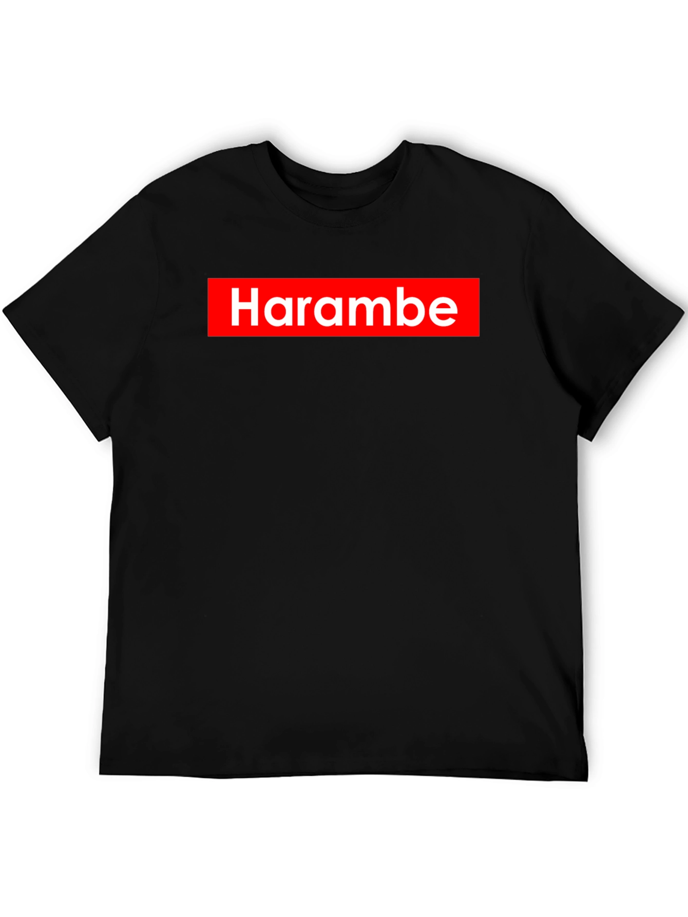Harambe Graphic Print T-Shirt - Supreme Style