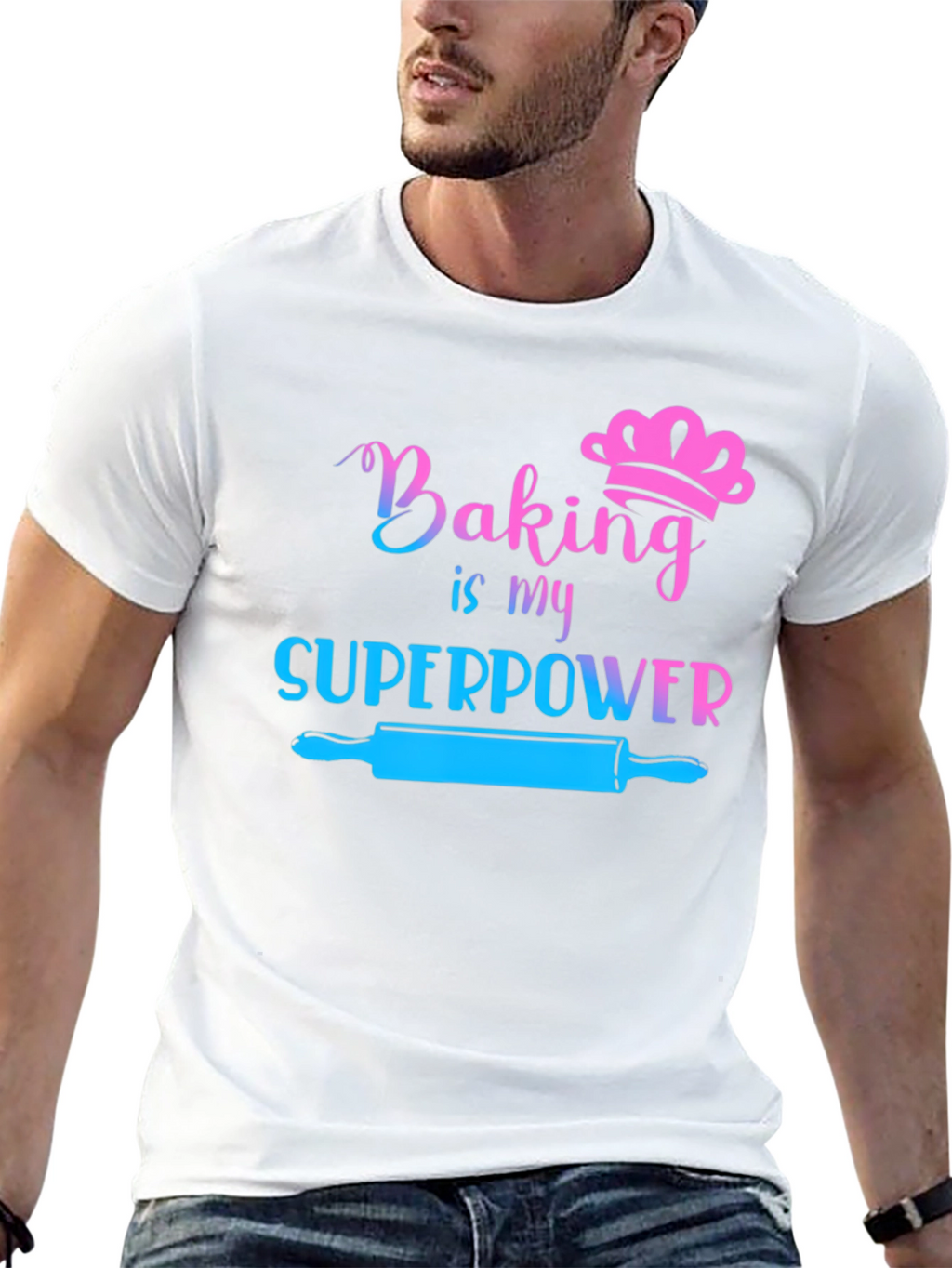 Baking is My Superpower Graphic Tee