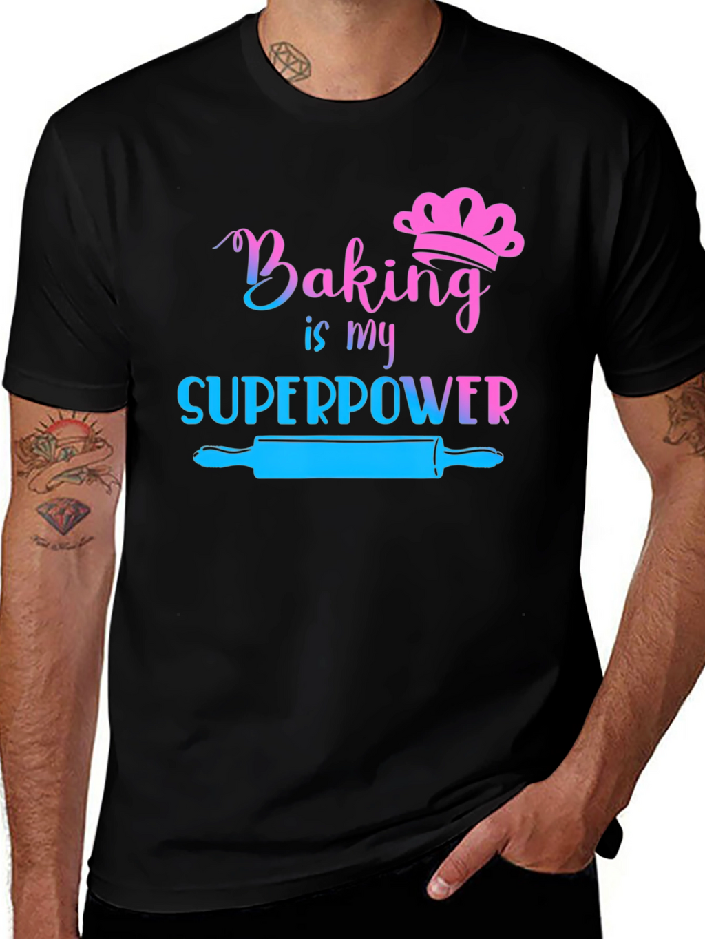 Baking is My Superpower Graphic Tee