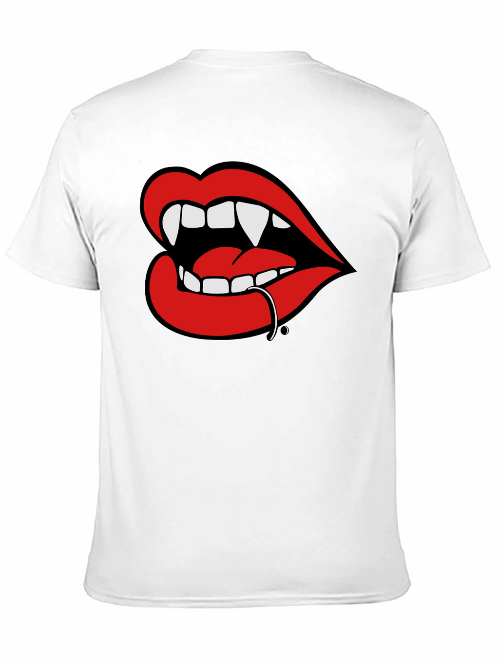 Vampire Lips T-Shirt: Bold Graphic Tee