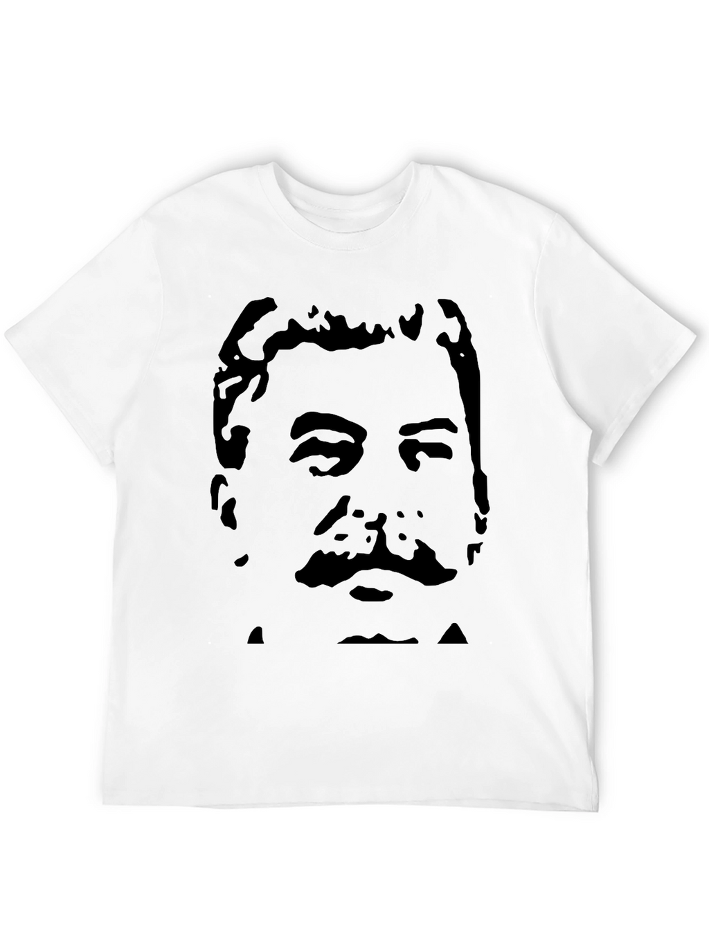Stalin Portrait Black T-Shirt