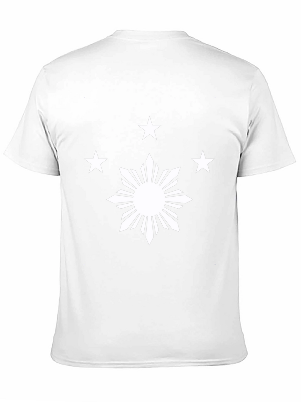 Philippine Sun & Stars Black Graphic Tee