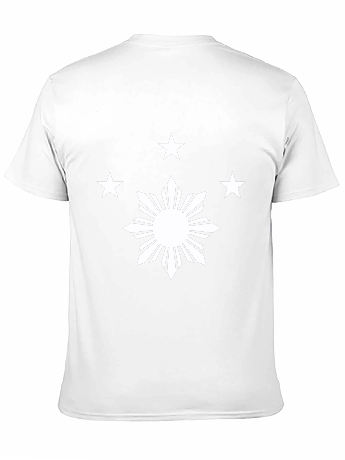 Philippine Sun & Stars Black Graphic Tee