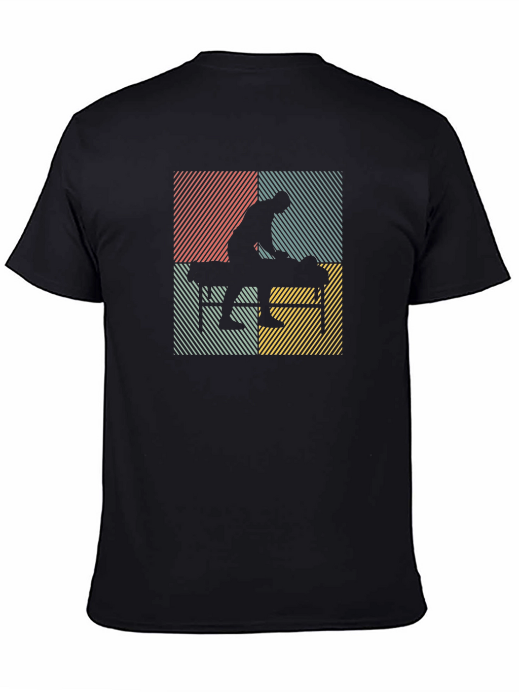 Massage Therapist Retro Style T-Shirt