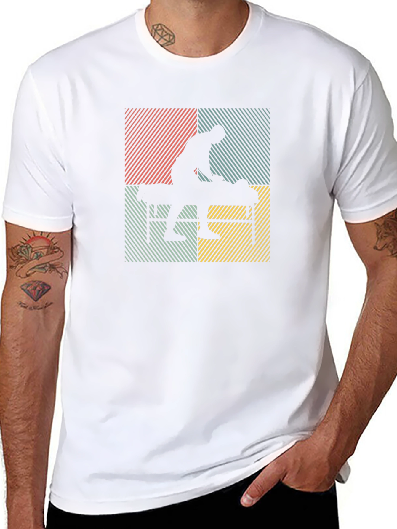 Massage Therapist Retro Style T-Shirt