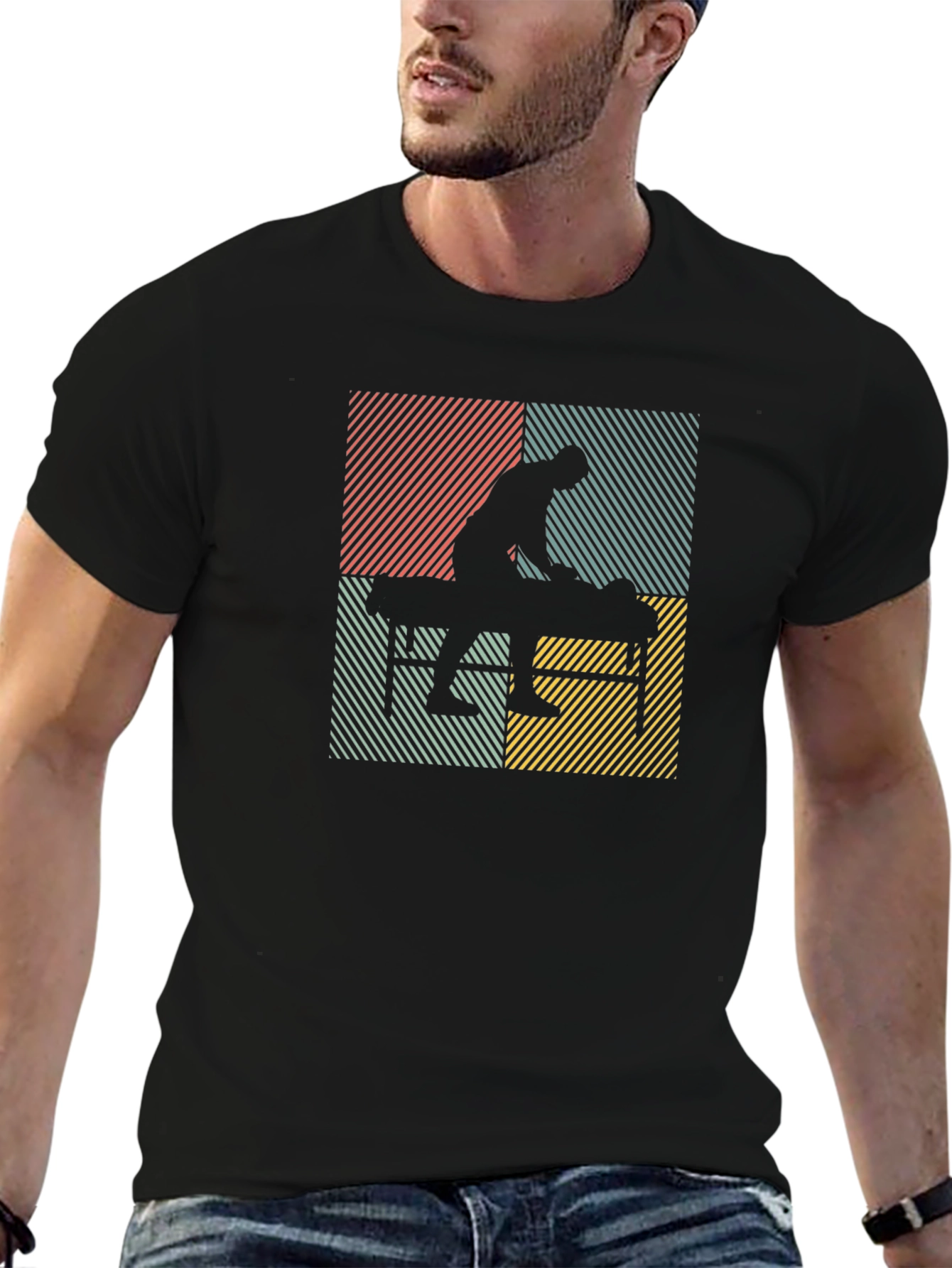 Massage Therapist Retro Style T-Shirt