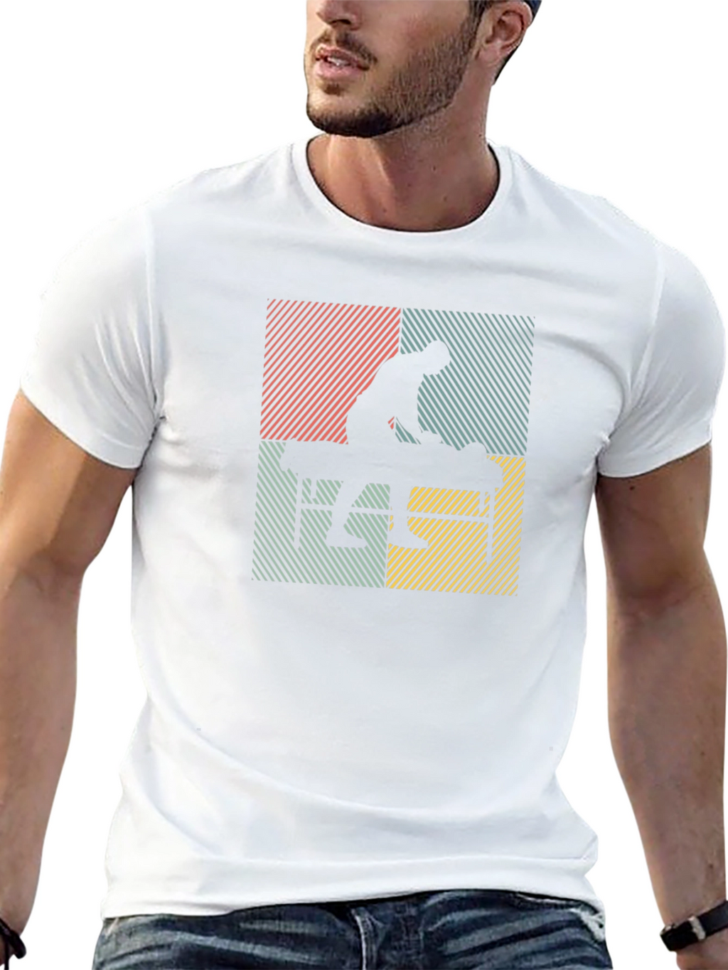 Massage Therapist Retro Style T-Shirt