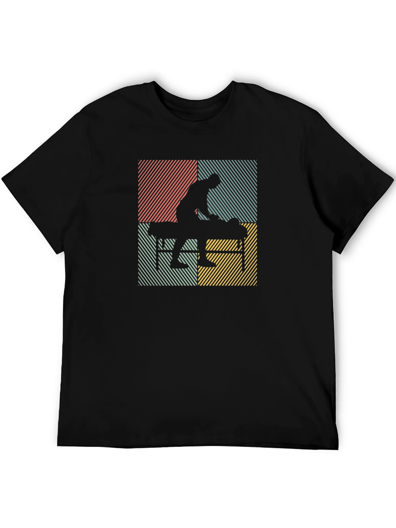 Massage Therapist Retro Style T-Shirt