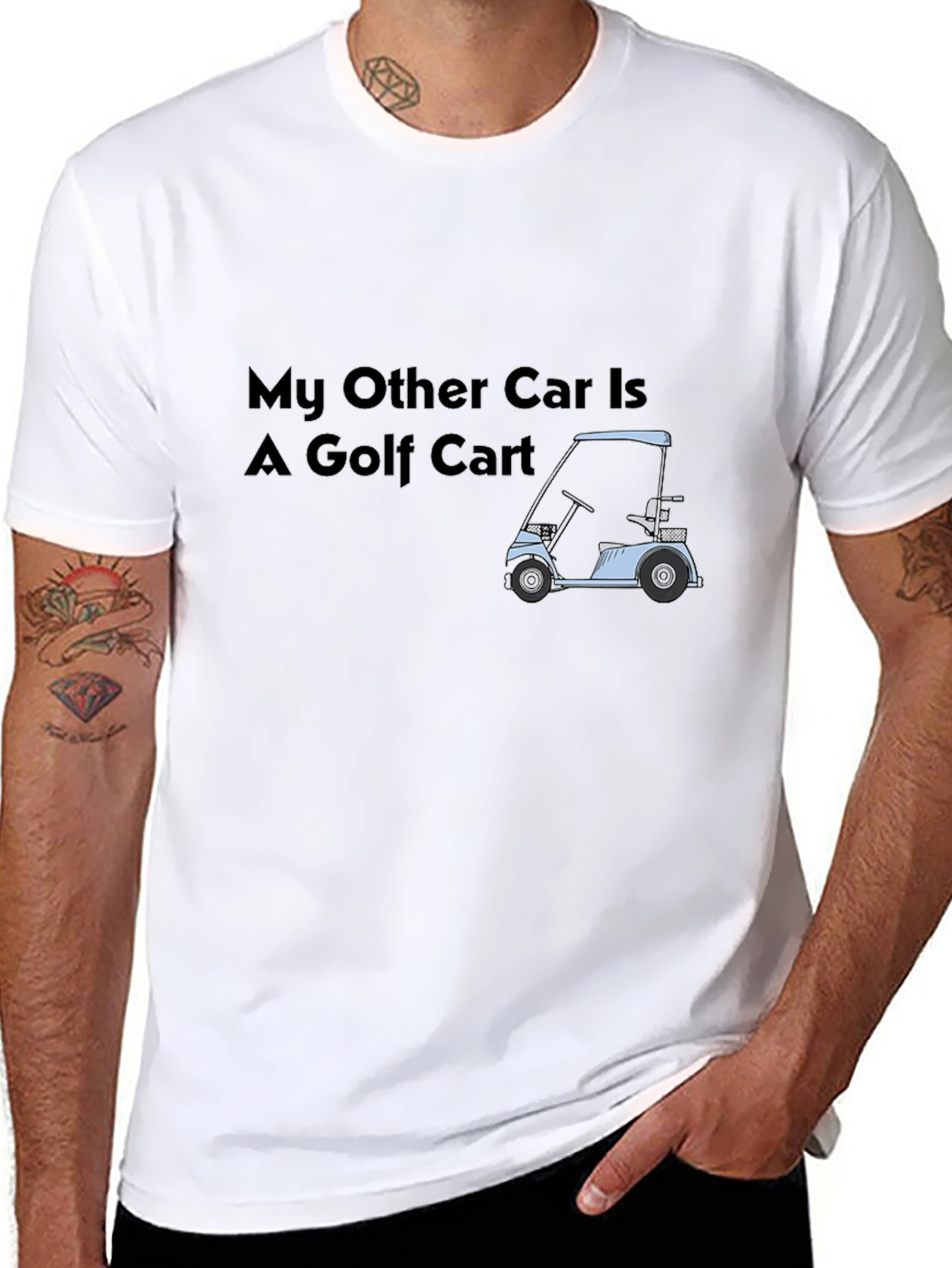 My Other Car Is A Golf Cart Tee