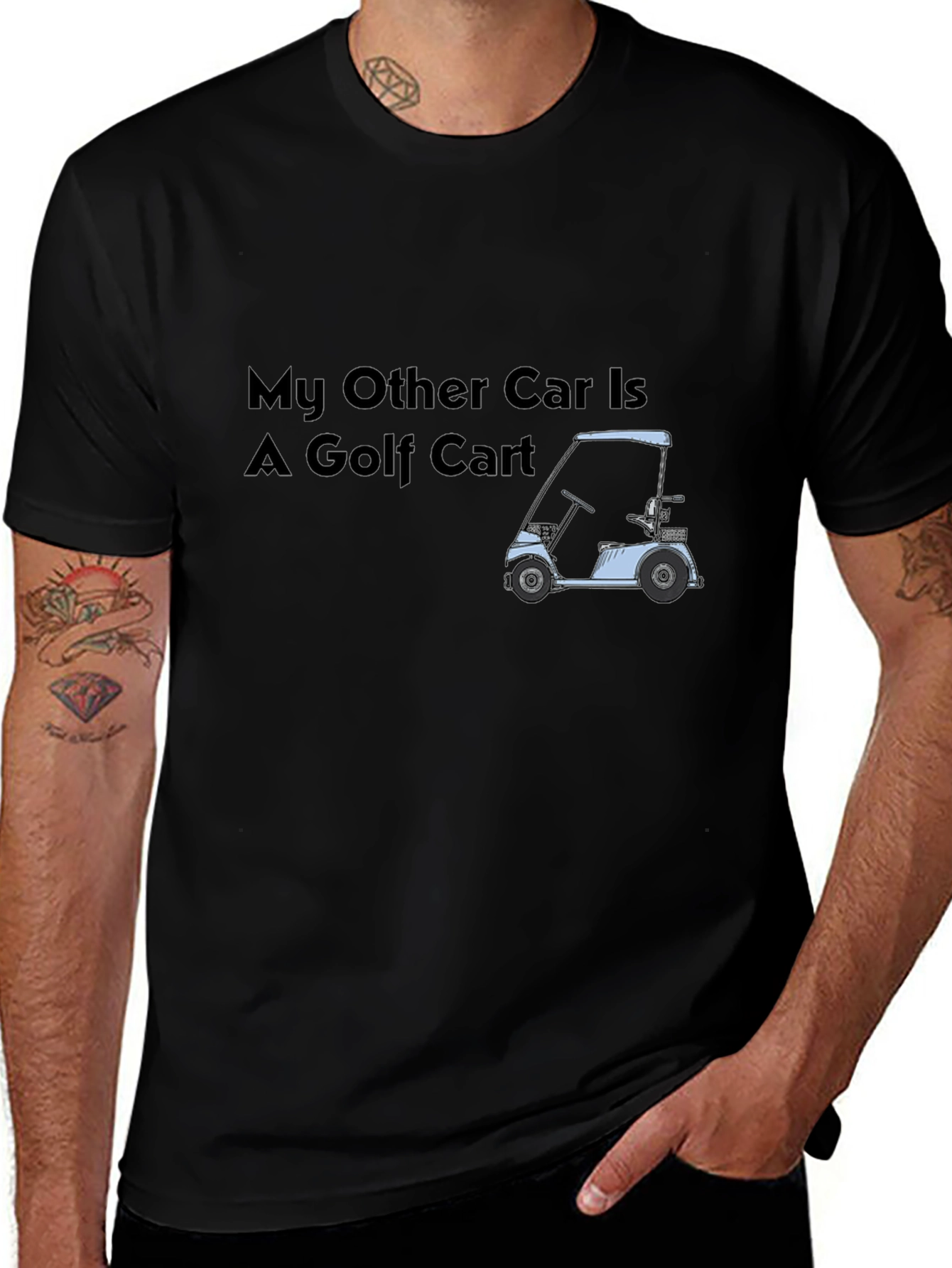 My Other Car Is A Golf Cart Tee