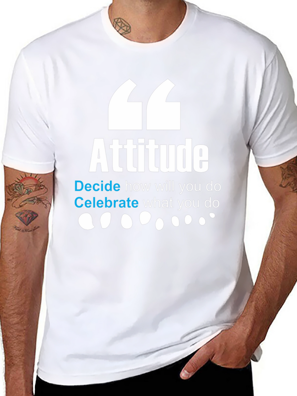 Attitude Graphic Tee - Inspire & Motivate