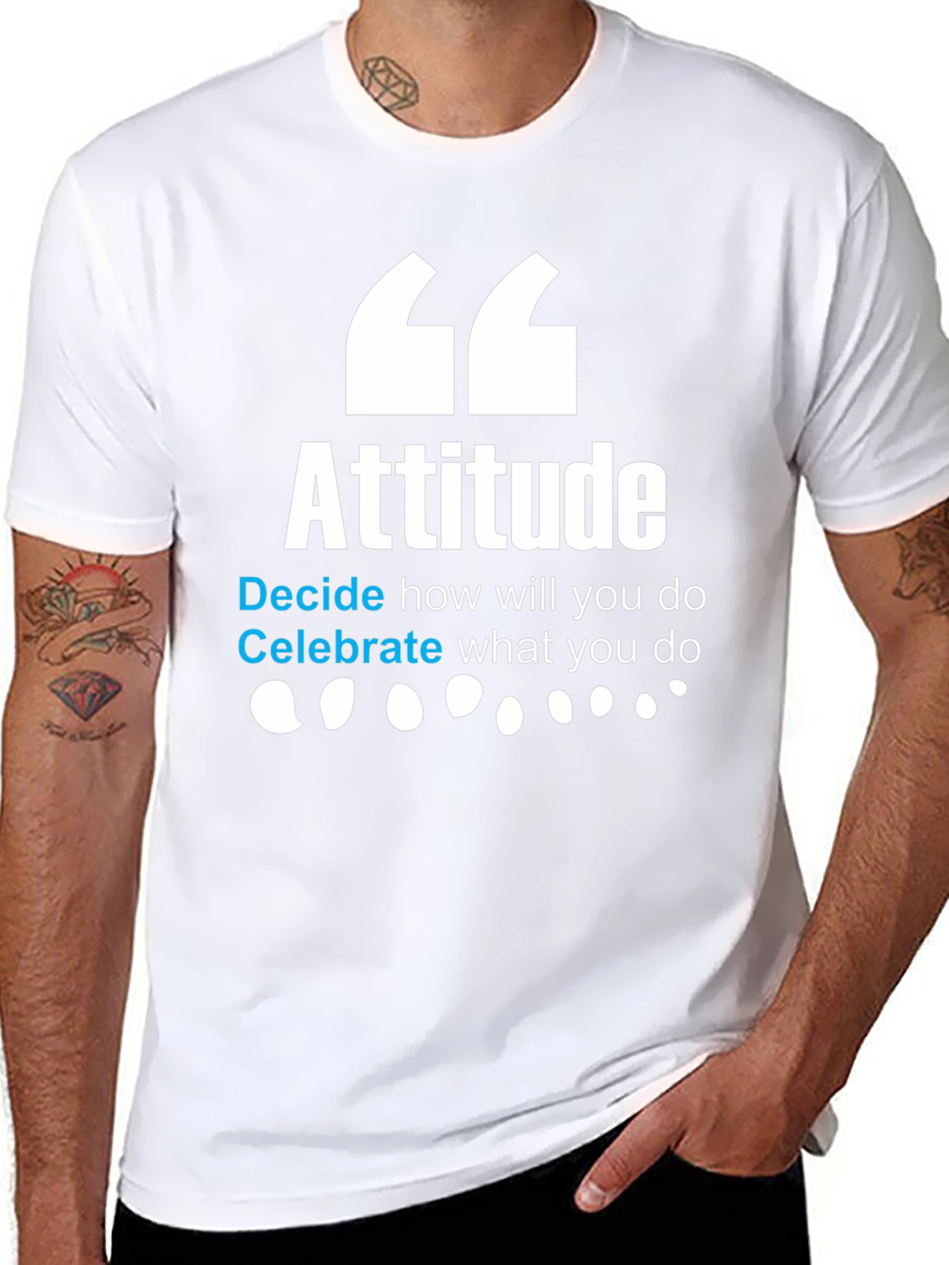 Attitude Graphic Tee - Inspire & Motivate