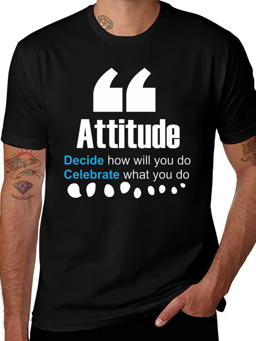 Attitude Graphic Tee - Inspire & Motivate