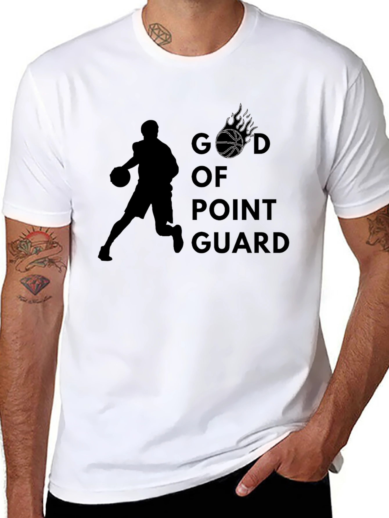 God of Point Guard Graphic T-Shirt