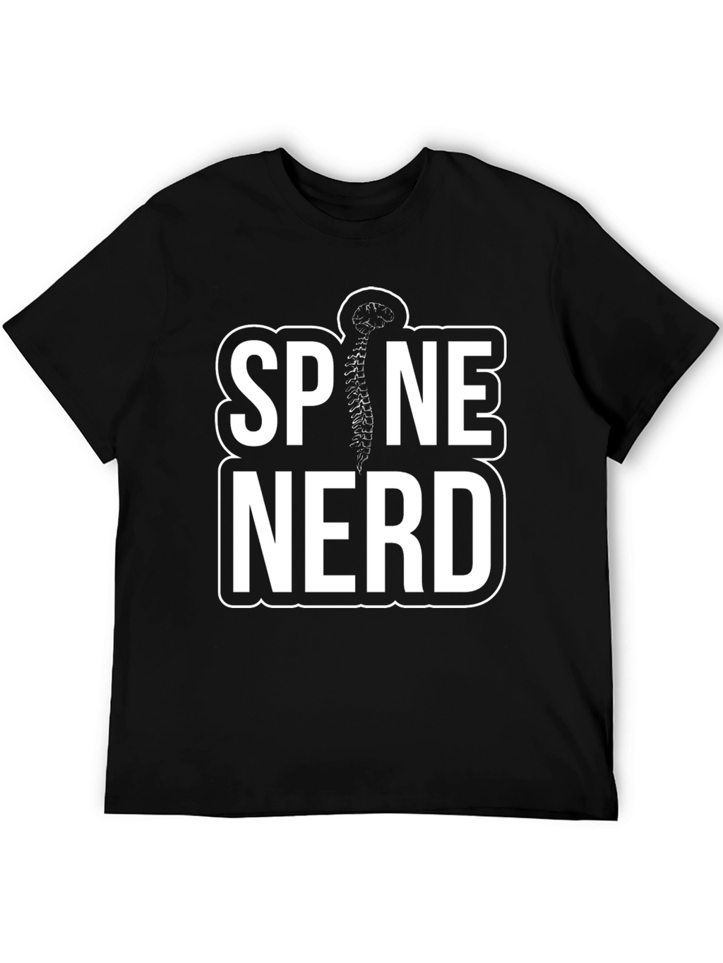 Spine Nerd T-Shirt: Anatomy Humor Tee