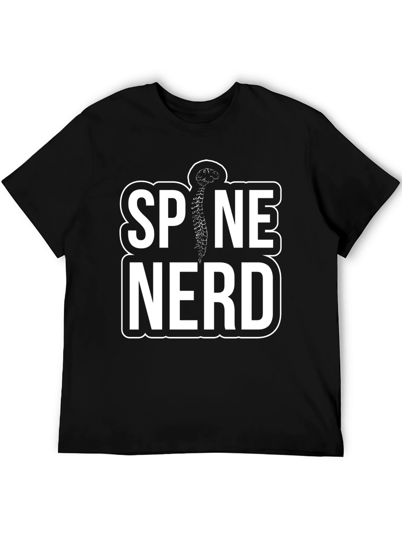 Spine Nerd T-Shirt: Anatomy Humor Tee