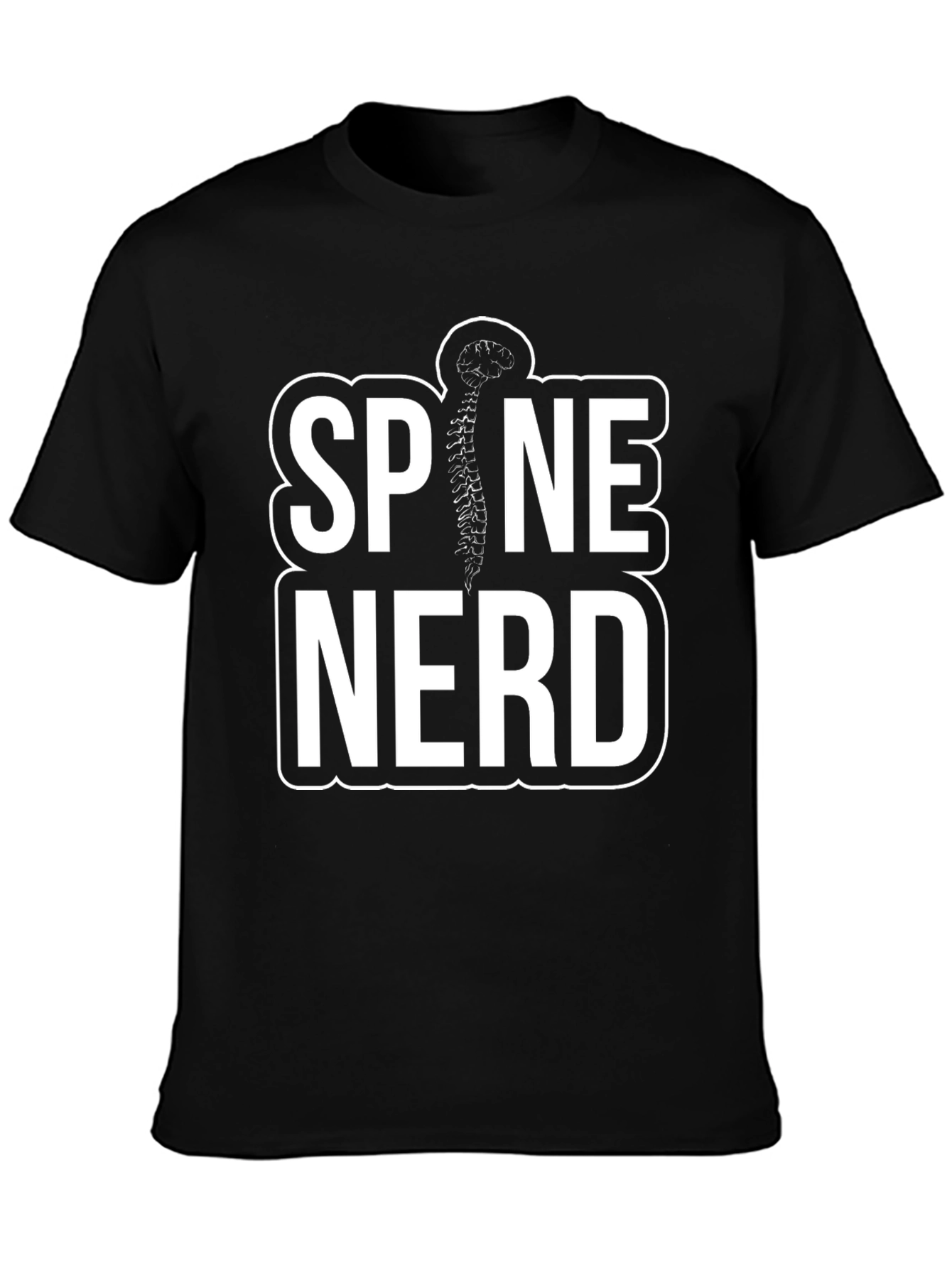 Spine Nerd T-Shirt: Anatomy Humor Tee