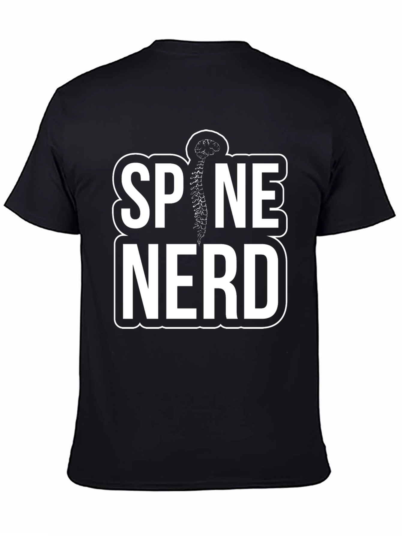 Spine Nerd T-Shirt: Anatomy Humor Tee