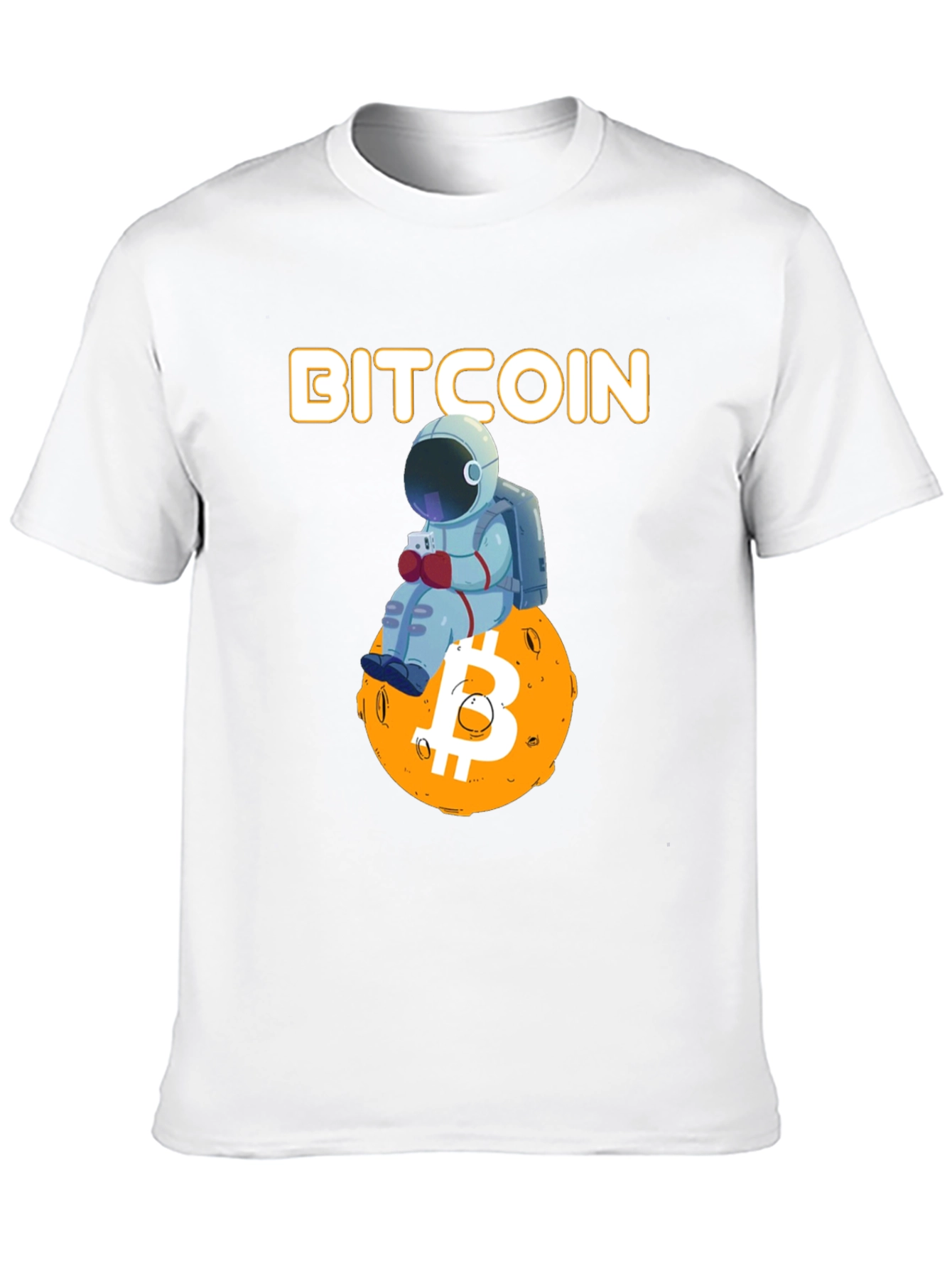 Bitcoin Astronaut T-Shirt Crypto Tee