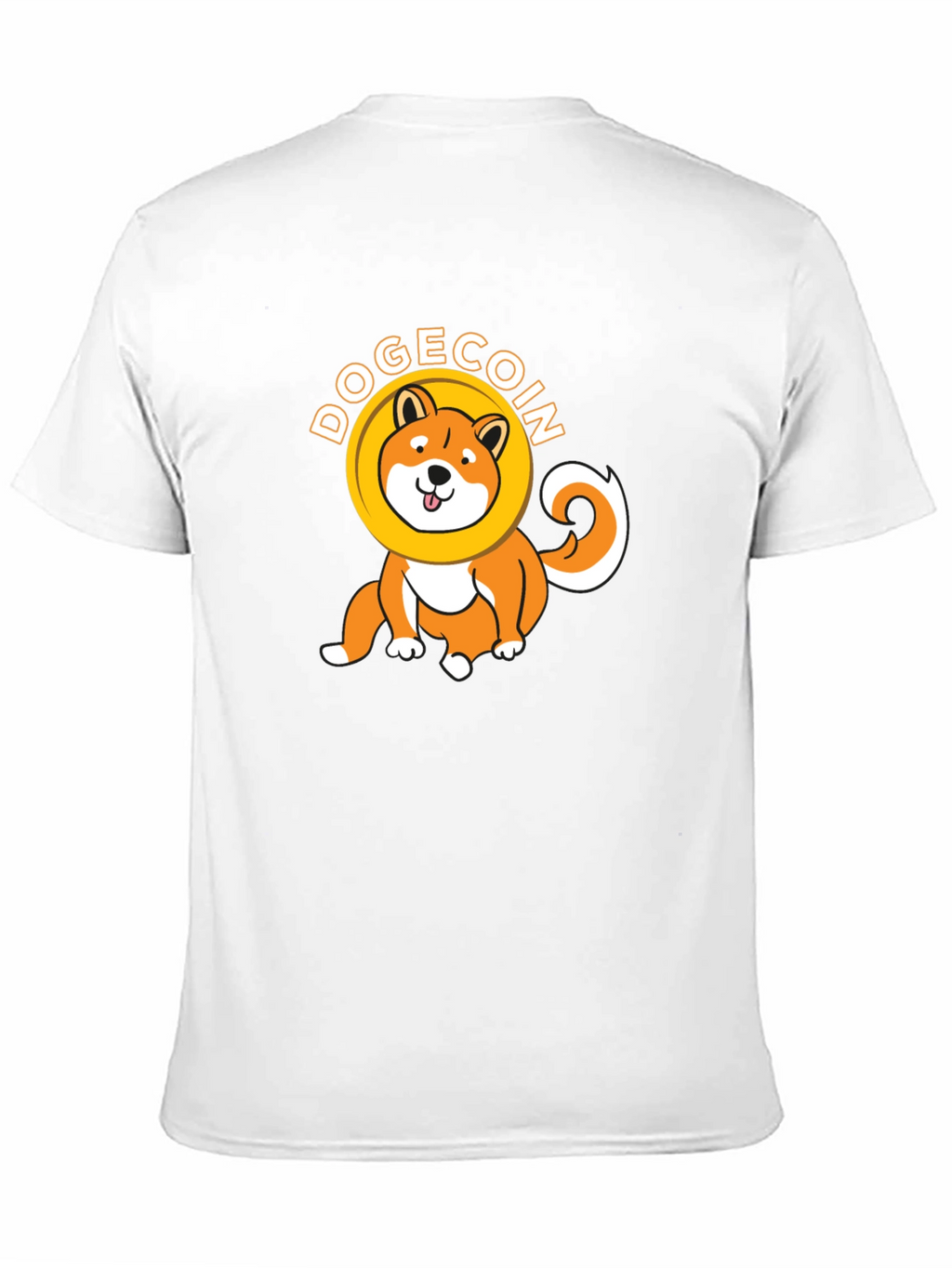 Dogecoin Crypto Black T-Shirt
