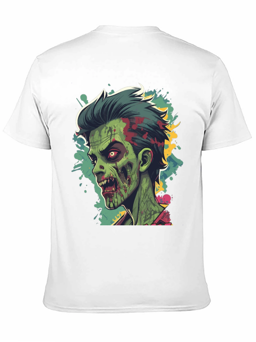 Zombie Graphic Tee - Cool Halloween Style