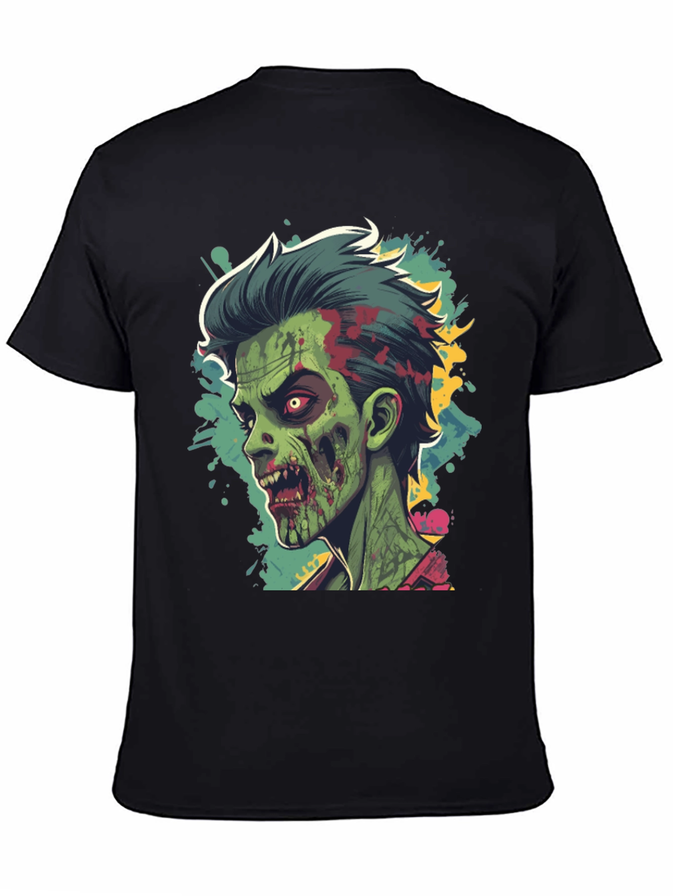 Zombie Graphic Tee - Cool Halloween Style