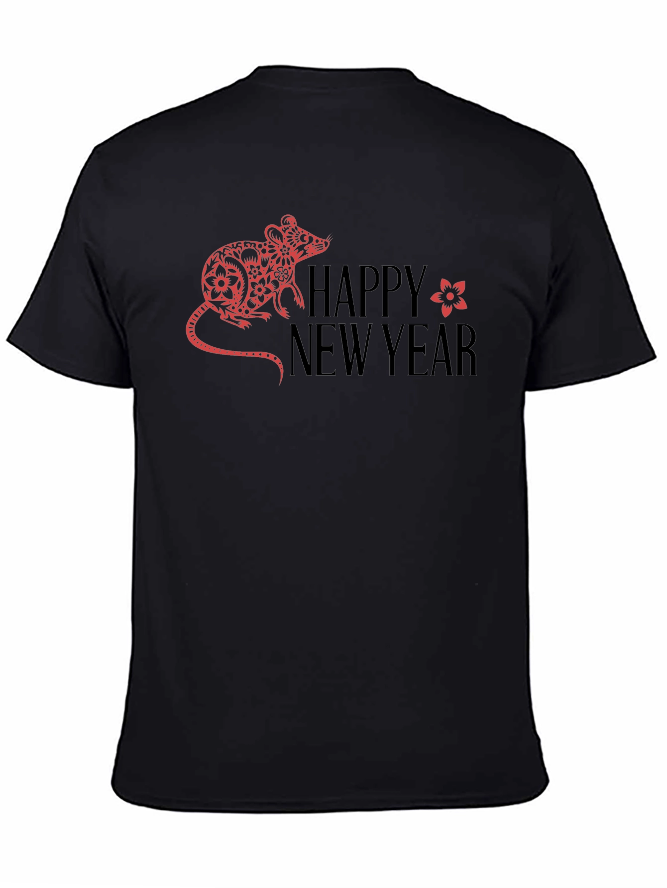 Year of the Rat Graphic Tee - Happy New Year Shirt
