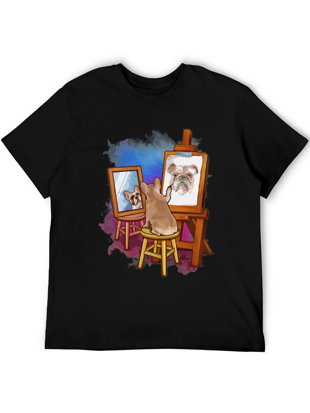 Dog Painting Dog T-Shirt