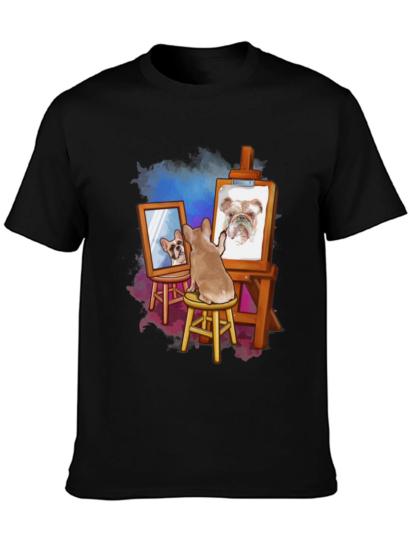 Dog Painting Dog T-Shirt