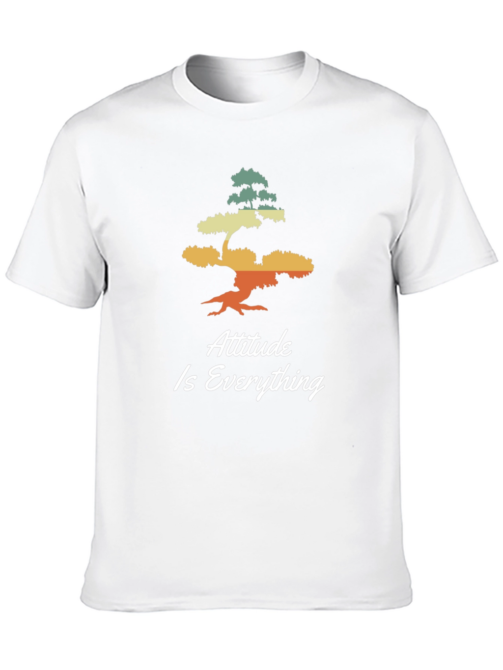 Attitude Is Everything Tree T-Shirt