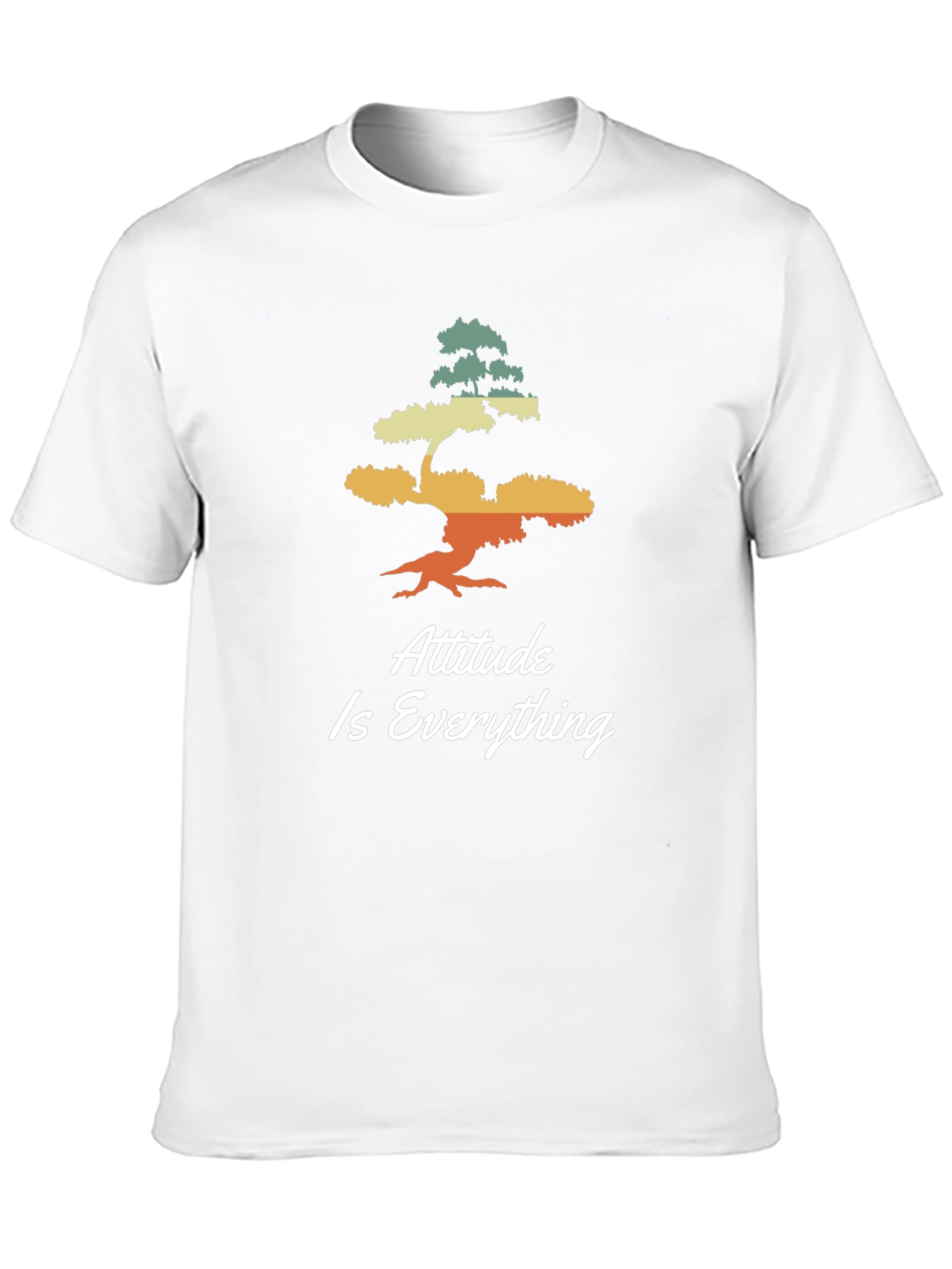 Attitude Is Everything Tree T-Shirt