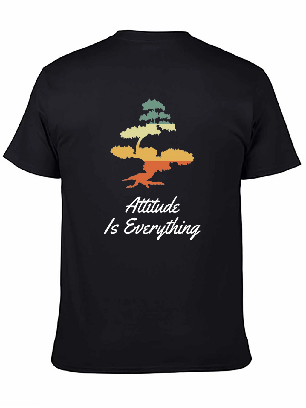 Attitude Is Everything Tree T-Shirt