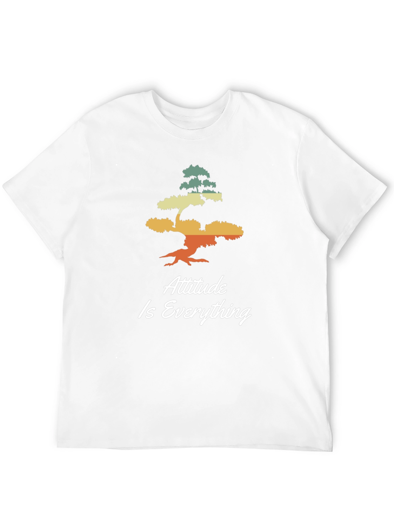 Attitude Is Everything Tree T-Shirt